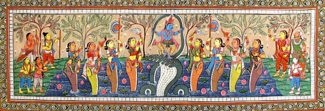 A painting from Odisha in eastern India