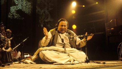 Nusrat Fateh Ali Khan, who popularized qawwali on an international stage